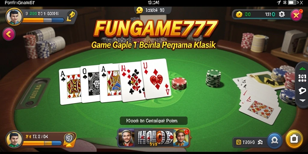 Tampilan menarik dari gameplay FUNGAME777 yang seru dan interaktif.