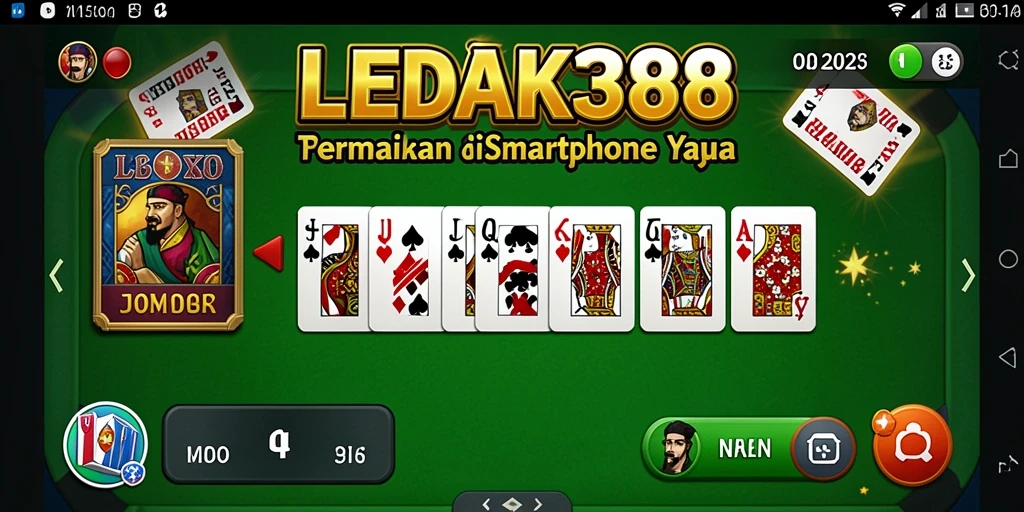 Tampilan gameplay Domino yang menarik dari LEDAK388.