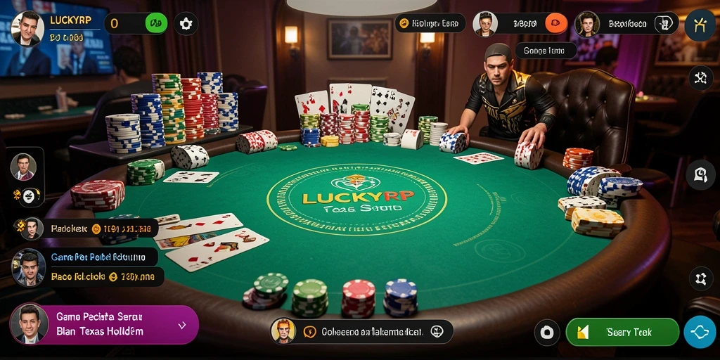 Tampilan memukau dari lebih banyak permainan Poker di LUCKYRP.