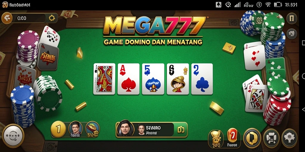 Tangkapan layar gameplay MEGA777 yang seru dan mendebarkan.