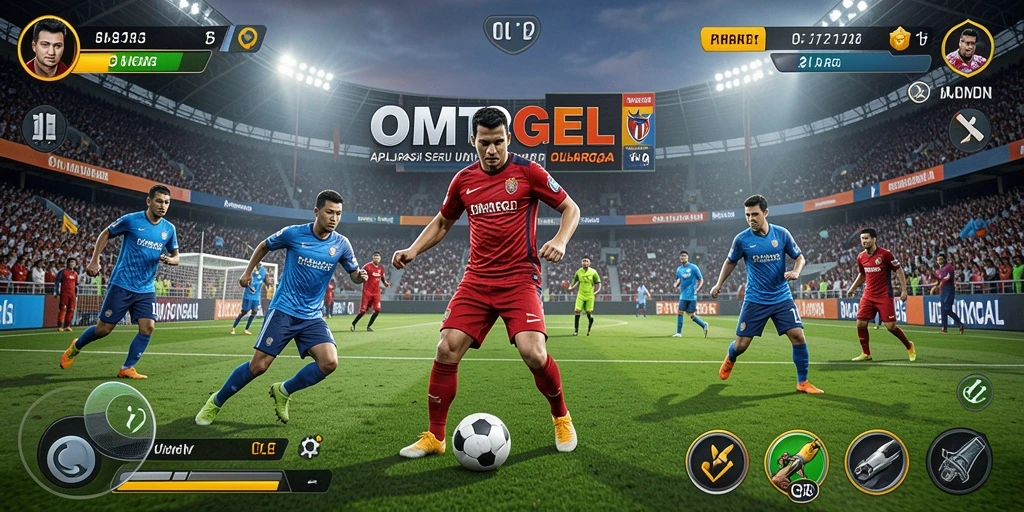 Tangkapan layar OMTOGEL menampilkan aksi seru dalam pertandingan olahraga.