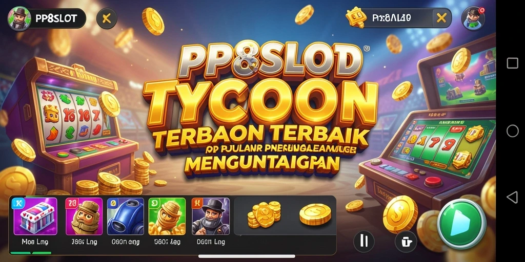 Tampilan gameplay PP8SLOT yang penuh warna dan menarik.