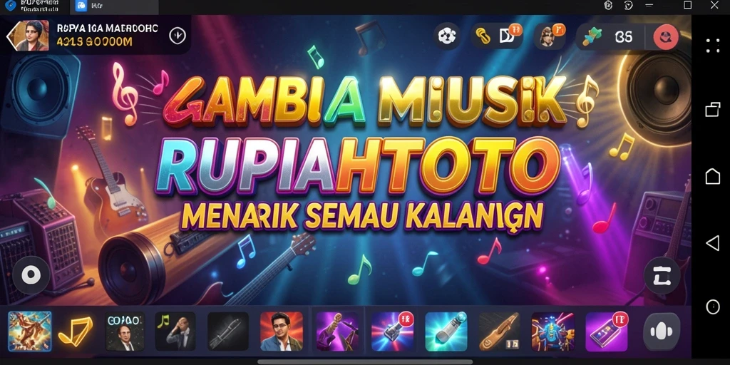 Tampilan gameplay RUPIAHTOTO yang seru dan interaktif.
