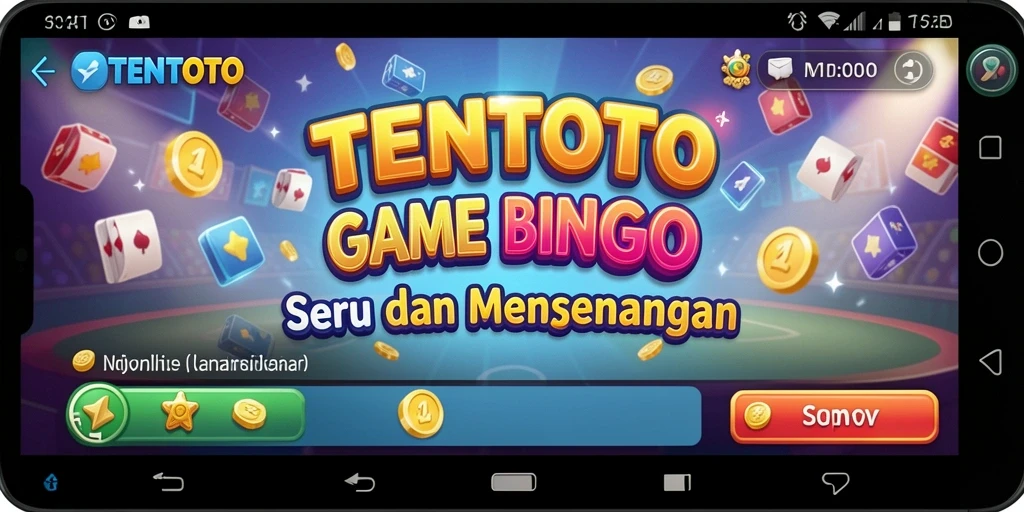 Gambaran Gameplay TENTOTO dengan keseruan Bingo.