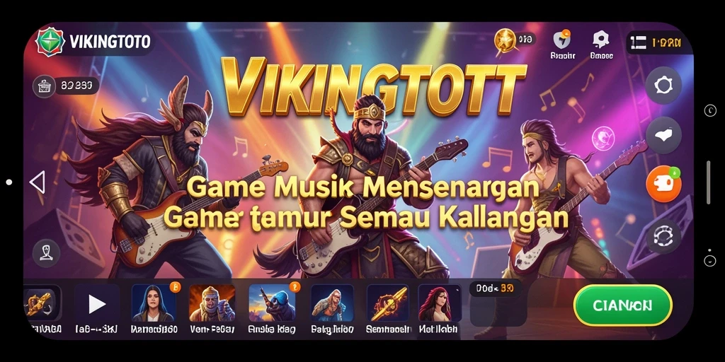 Tampilan gameplay VIKINGTOTO yang interaktif dan menyenangkan.